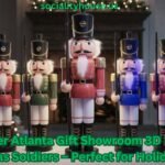 Atlanta Gift Showroom 3D Lighted Christmas Soldiers